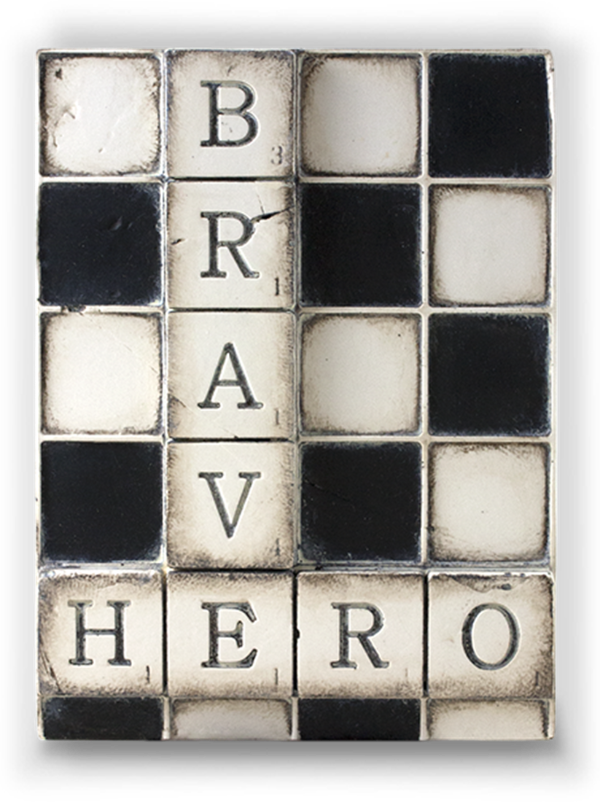 WP 03 Brave Hero - RETIRED and Signed Sid Dickens Memory Block