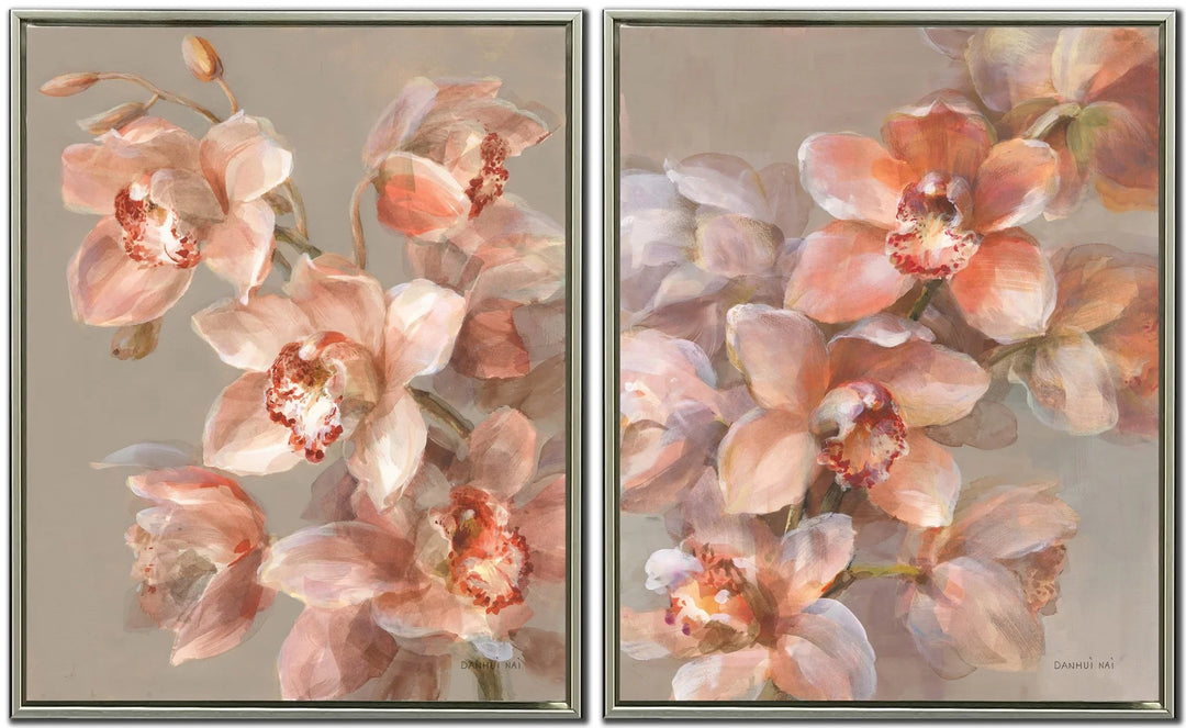 Delicate Orchid - Framed Wall Art