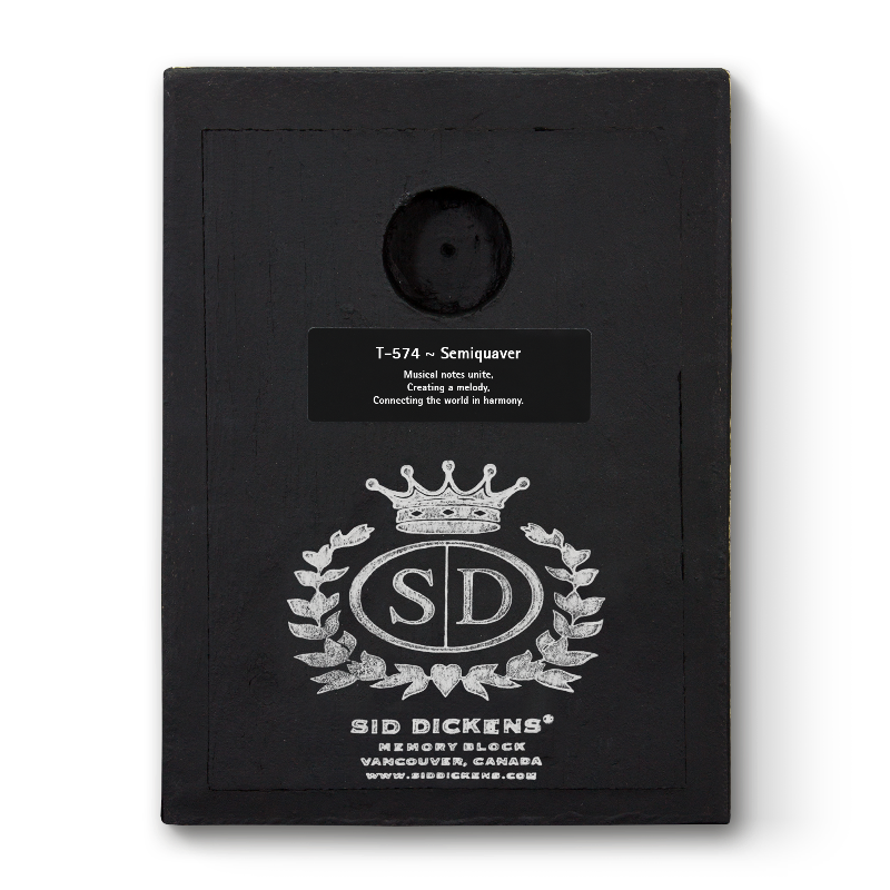 T 574 Semiquaver Sid Dickens Memory Block