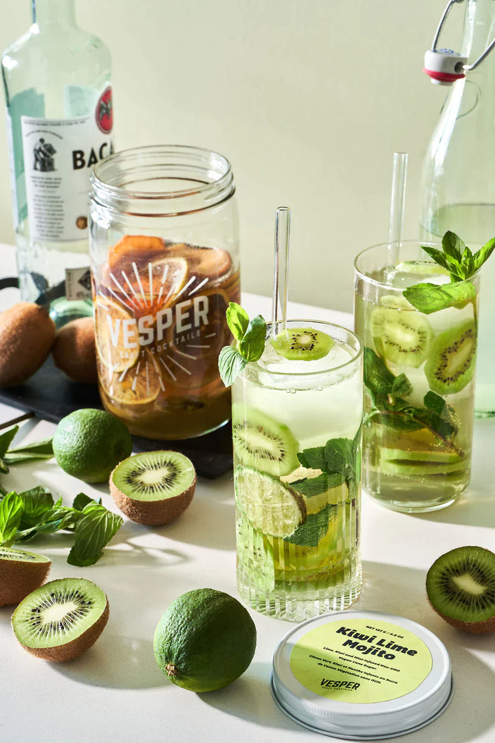 Vesper Craft Cocktail - Kiwi Lime Mojito Cocktail