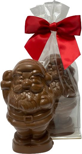 Milk Gourmet Chocolate Waving Santa - 454g