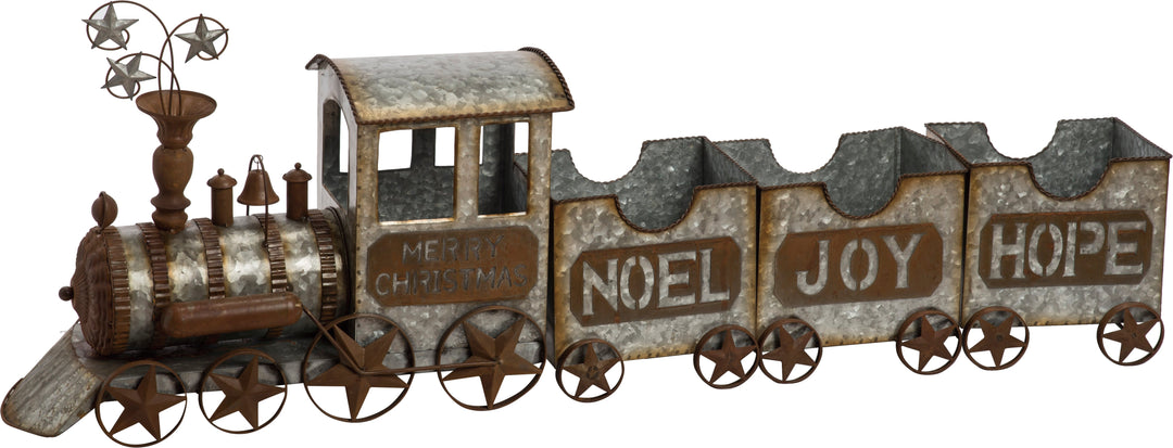 Metal Christmas Train