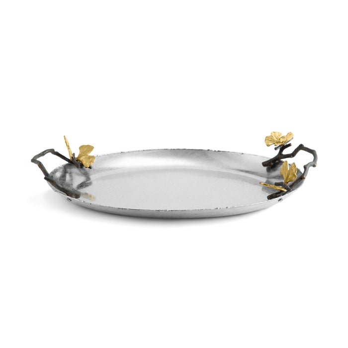Michael Aram Butterfly Ginkgo Medium Oval Tray