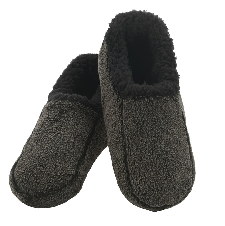 MENS TWO TONE SNOOZIES SLIPPERS