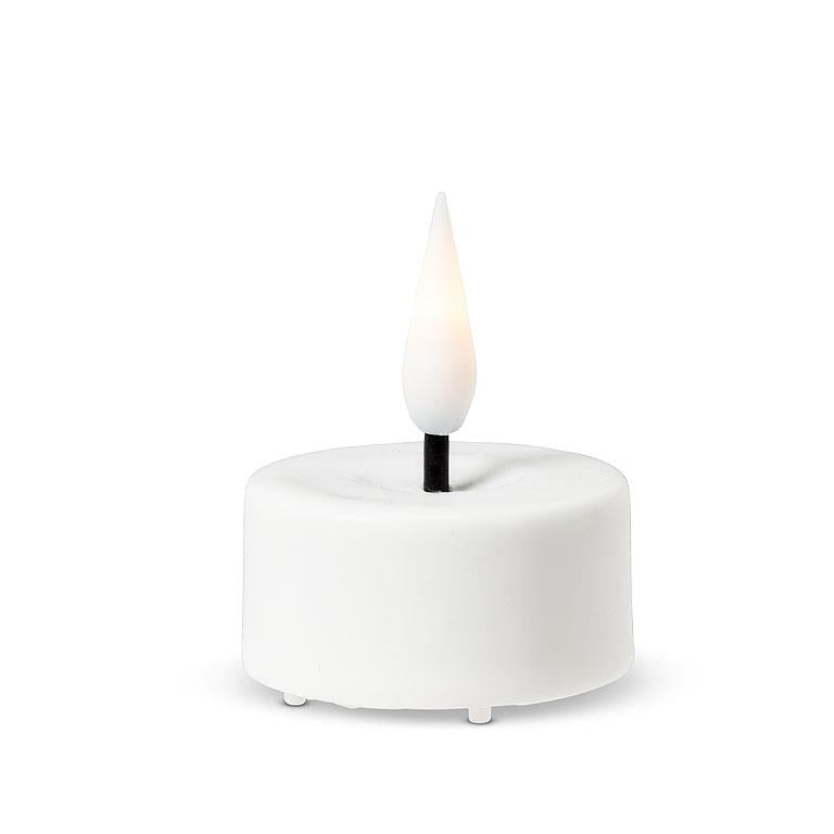 LED White Pillar Candle Tealight