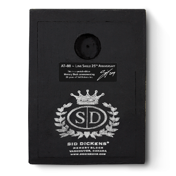 AT 88 Love Shield RETIRED & SIGNED Sid Dickens Memory Block