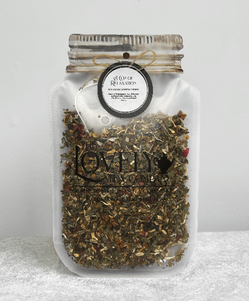A Cup of Relaxation Welbeing Cherry Tea