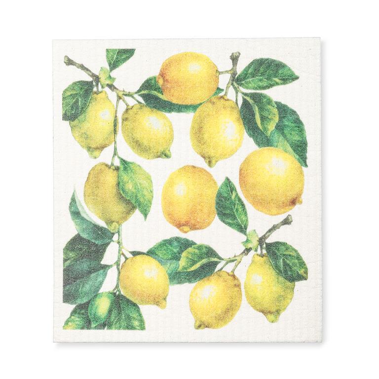 All Over Lemon Swedish Dishcloth