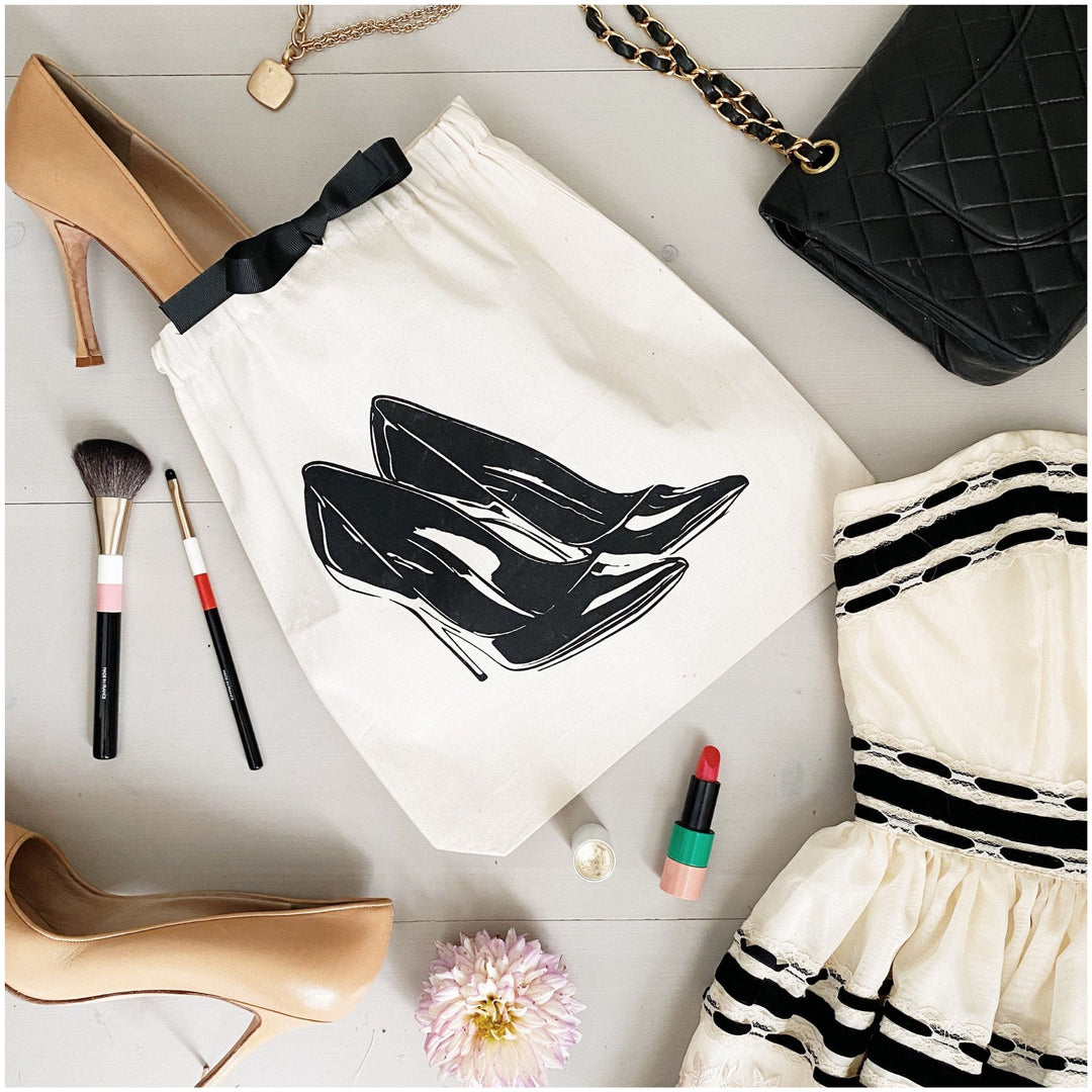 Bag-all High Heel Shoe Bag – Cotton Travel & Storage Protector for Pumps