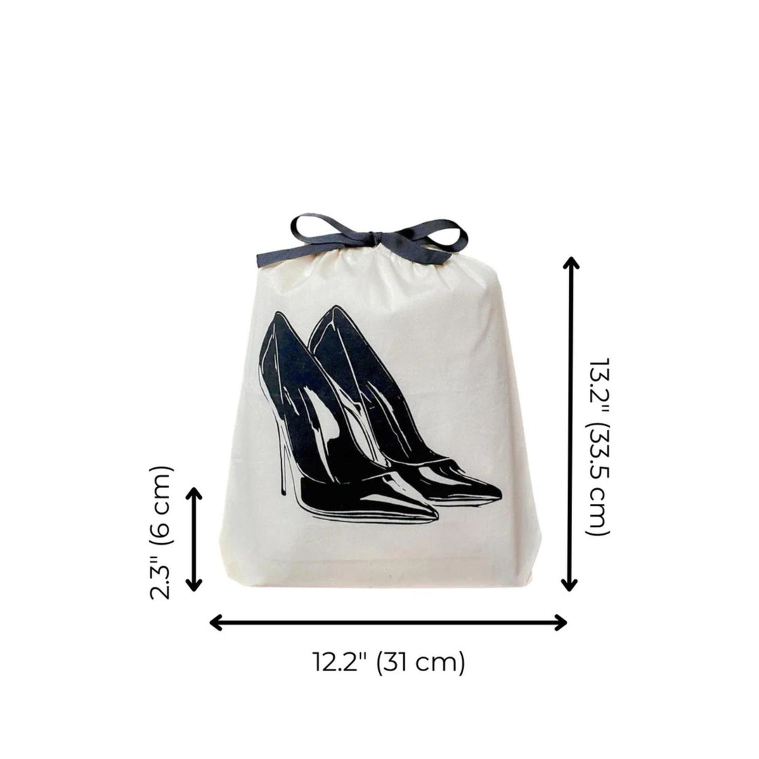 Bag-all High Heel Shoe Bag – Cotton Travel & Storage Protector for Pumps