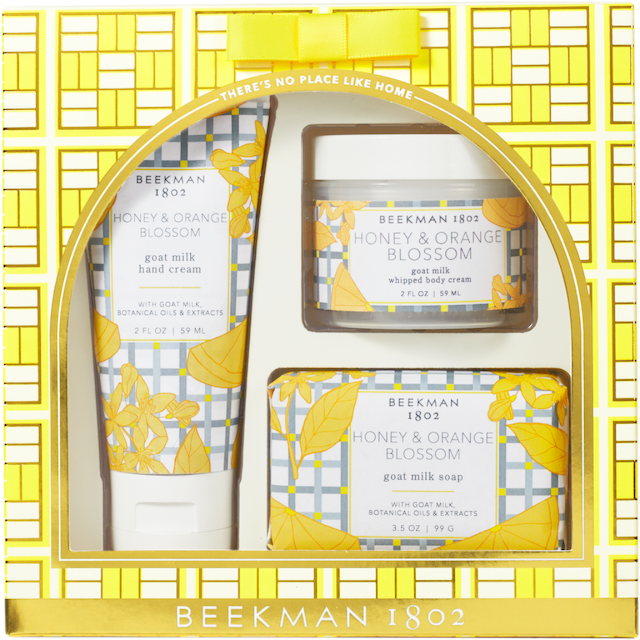 Beekman 1802 Honey & Orange Blossom  -3pc Gift Set