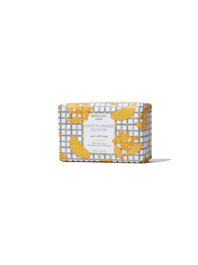 Beekman 1802 9oz Bar Soaps Honey and Orange Blossom