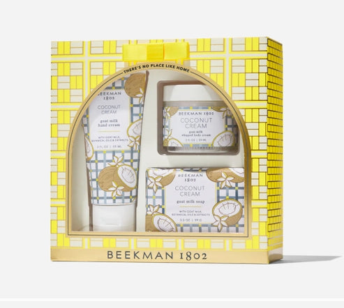 Beekman 1802 Coconut Cream  -3pc Gift Set