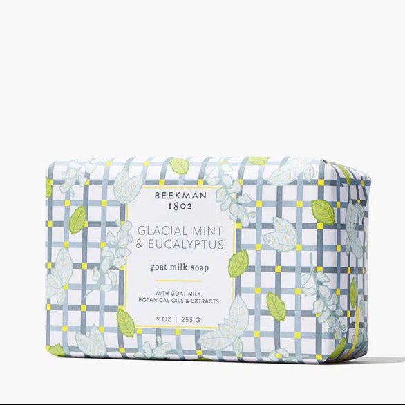 Beekman 1802 Goat milk bar soap Glacial Mint & Eucalyptus