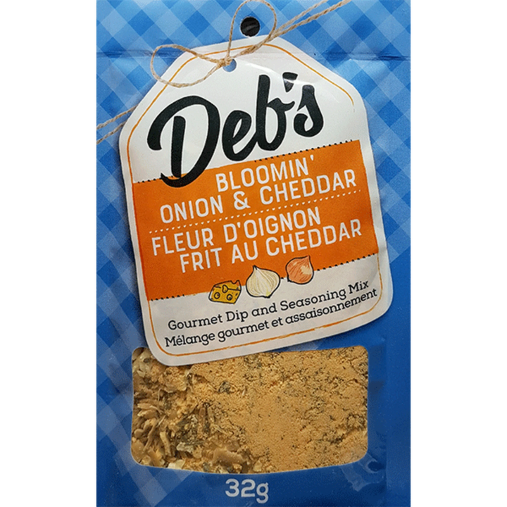 Deb’s Bloomin Onion and Cheddar  Gourmet Dip and Seasoning Mix