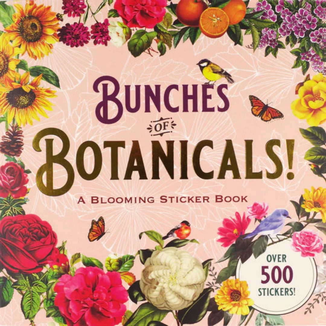 Bunches Of Botanicals Sticker Book