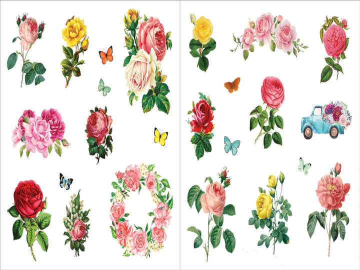 Bunches Of Botanicals Sticker Book