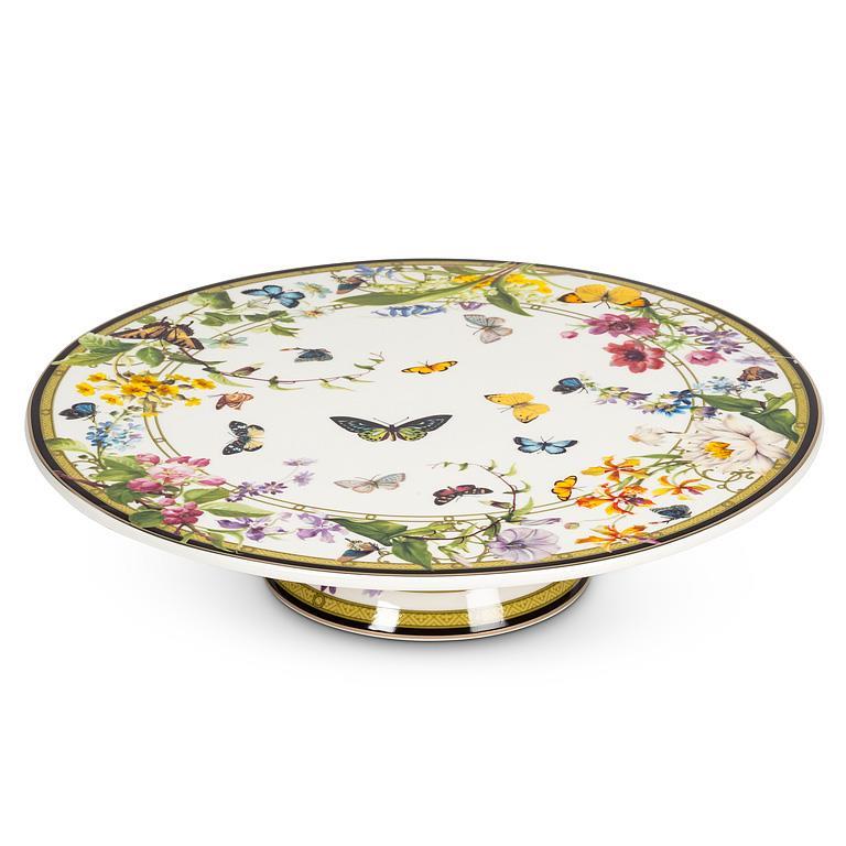 Butterfly Garden Pedestal Cake Stand Image 1