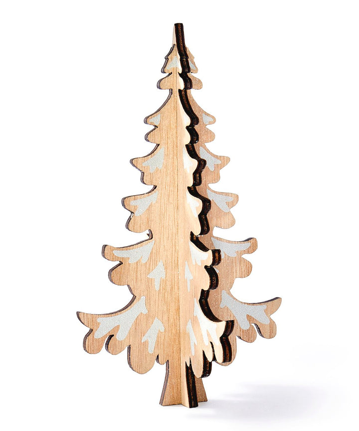 Winterville Wood Christmas Tree Large