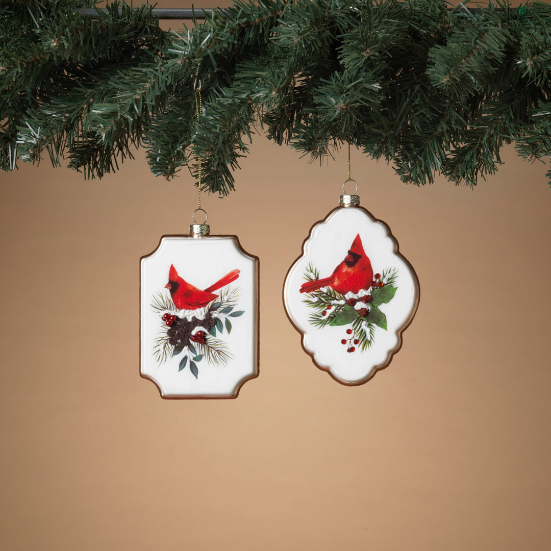 Cardinal Porcelain Ornament