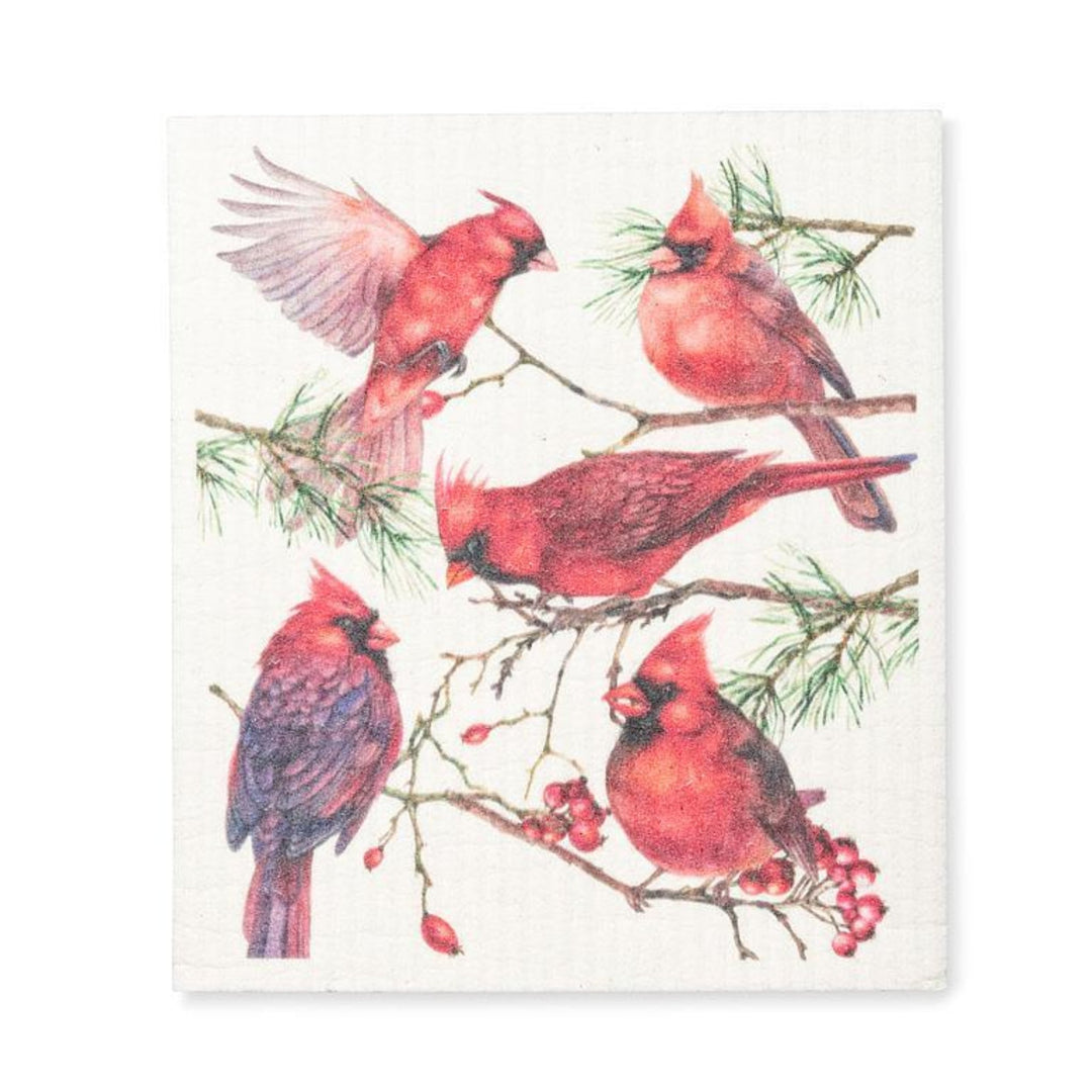 Cardinals - Swedish Dish Cloth