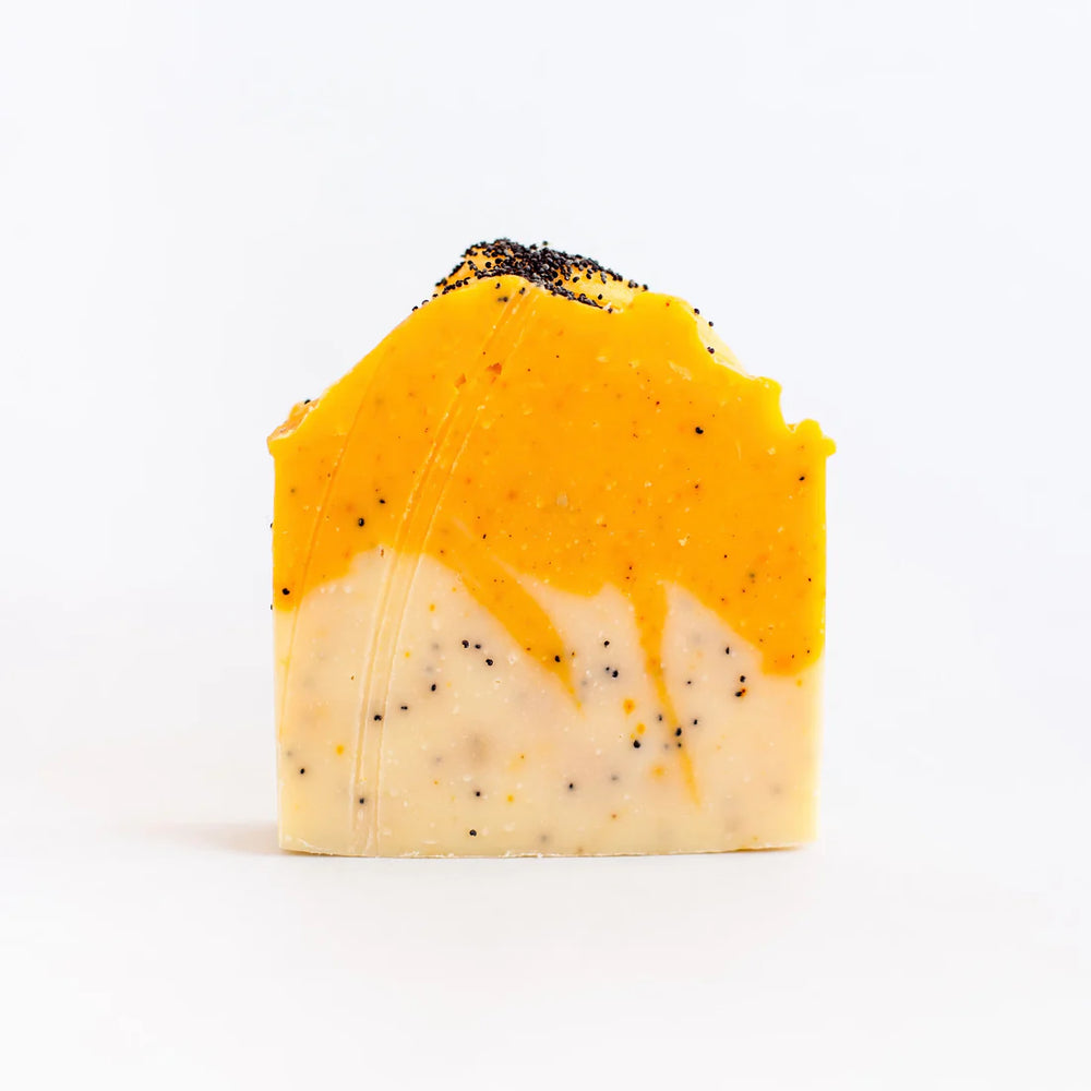 Citrus Poppyseed Soap Bar by SOAK Bath Co