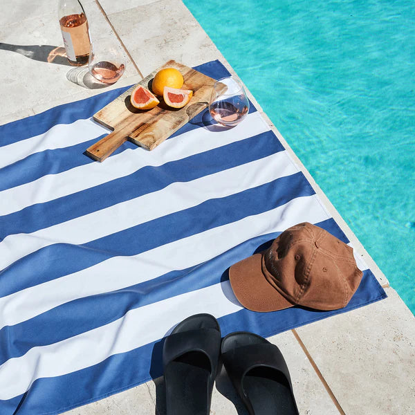 Dock and Bay Whitsunday Blue Quick Dry Beach Towels