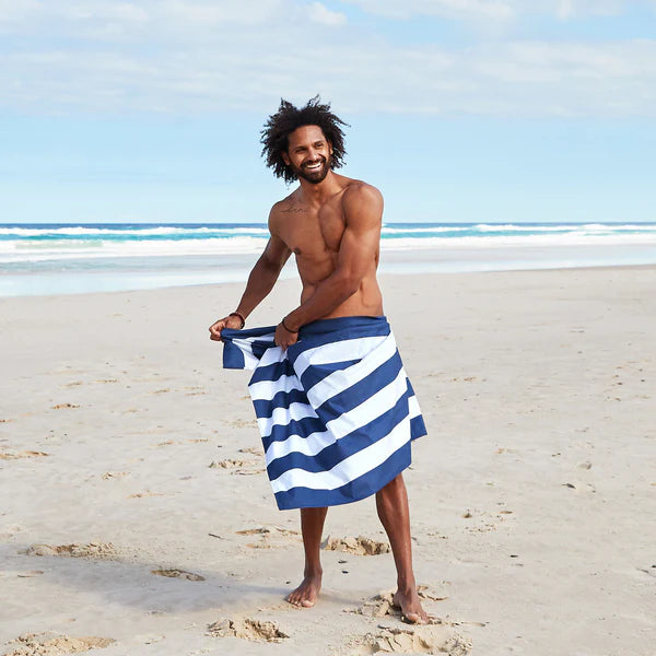 Dock and Bay Whitsunday Blue Quick Dry Beach Towels