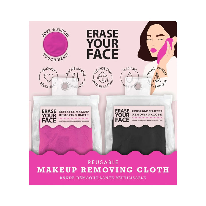 Erase Your Face - Reusable Makeup Removing Cloths