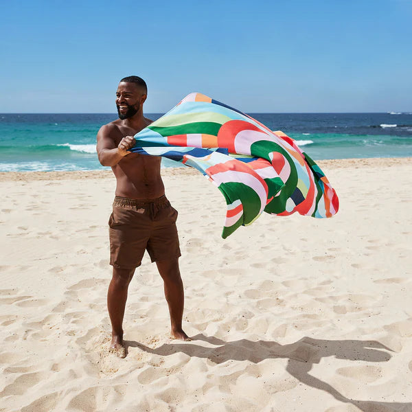 Fruit Loops Quick Dry Beach Towel