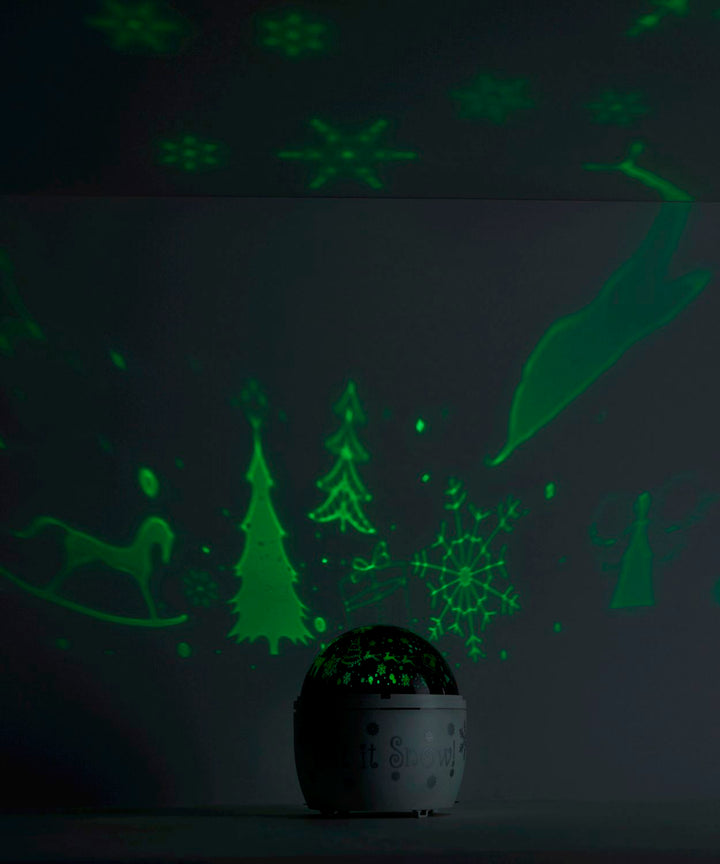 Night Light Projector with Snowflakes and Timer