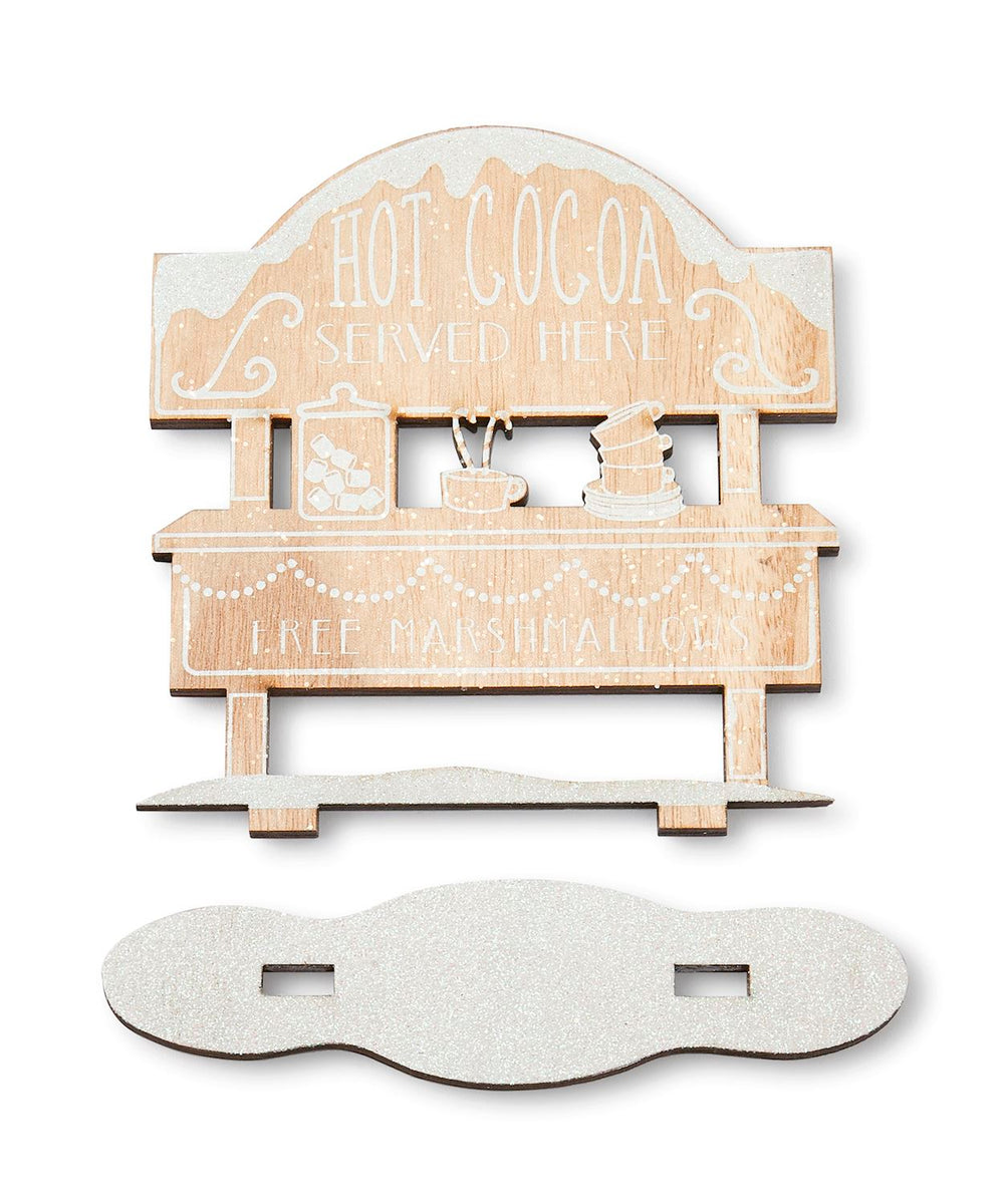 Winterville Wood Hot Cocoa Stand