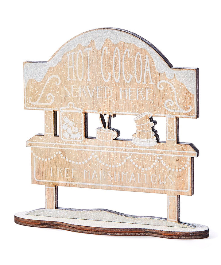 Winterville Wood Hot Cocoa Stand