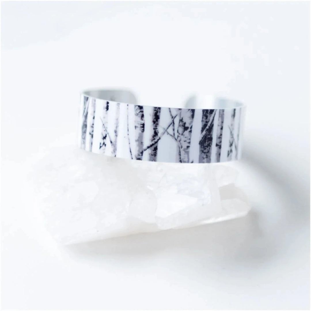 Giftologie Small Cuff Bracelet - Birch Tree