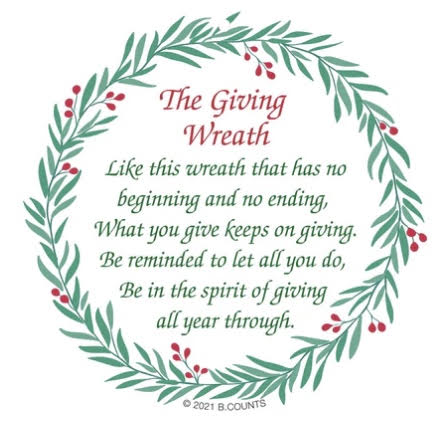 Giving Wreath Ornament