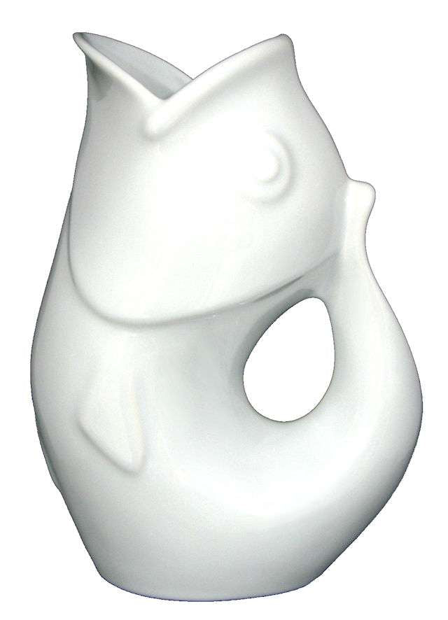 Gurgle Pot Large Matte White