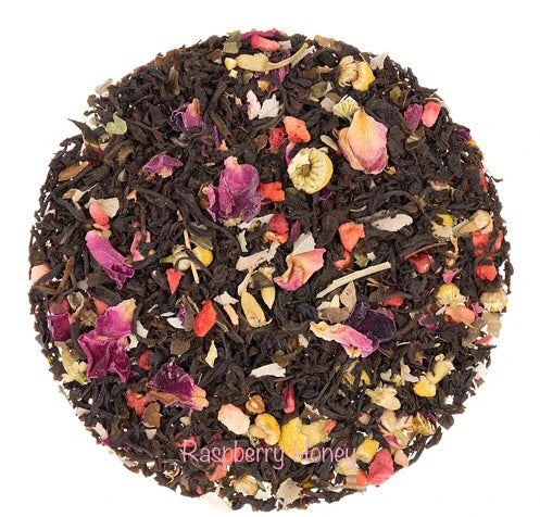 Have a Brew-Tea-Ful Day Raseberry, Roses and Honey Black Tea