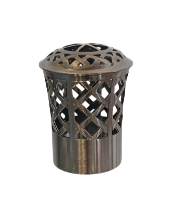 Heavy Open Diffuser Cap -Gunmetal- Replacement for Lampe Berger