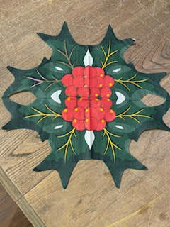 Holly Berry Shaped Paper Napkins