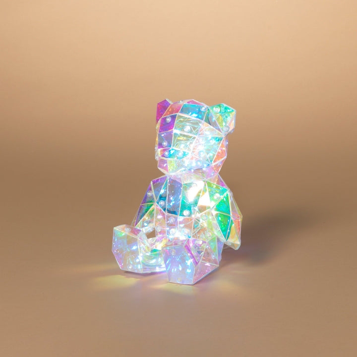 Holographic Light-Up Teddy Bear