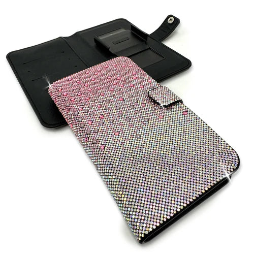Jacqueline Kent Cellphone Wallet Flower Power Pink Ombre