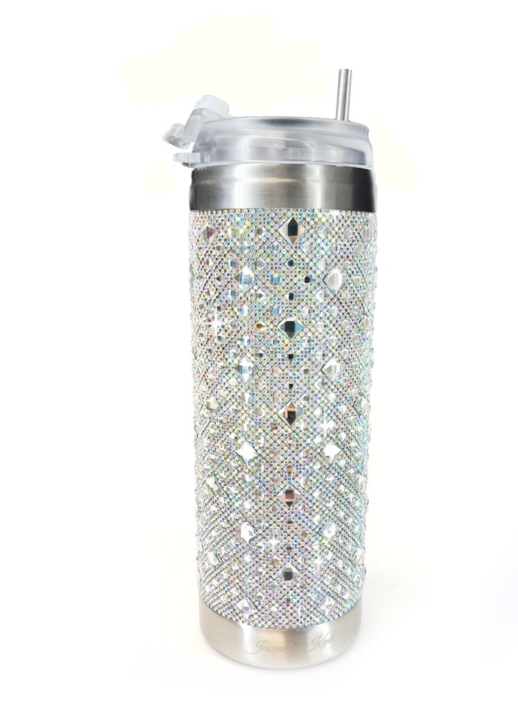 Jacqueline Kent Bling Drink Tumbler - Aurora Borealis
