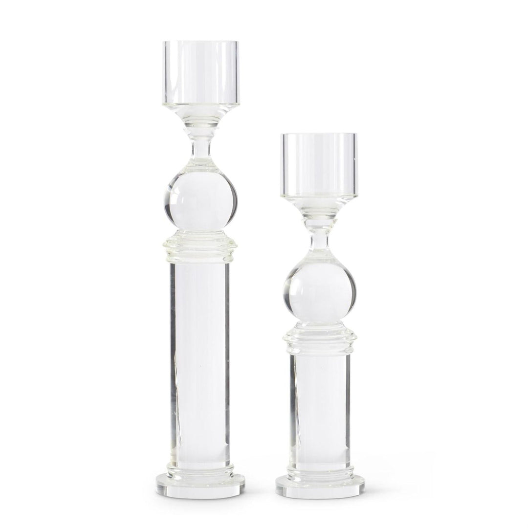 Elegant Teardrop Glass Pillar