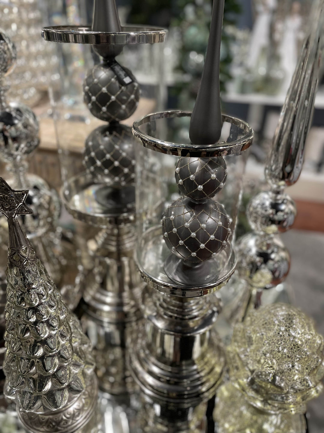 Large Polished Hurricane - Silver