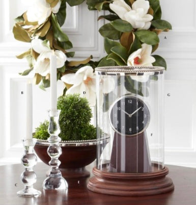 Crystal Taper Candleholder