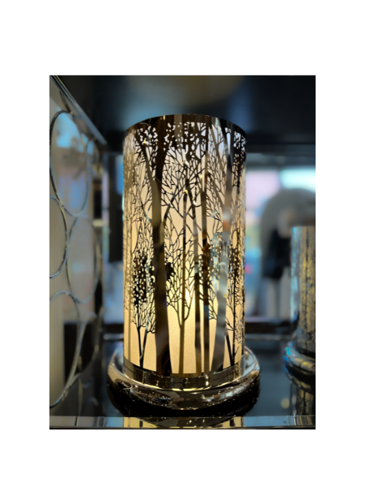 LED Touch Sensor Lamp - Silver Tree