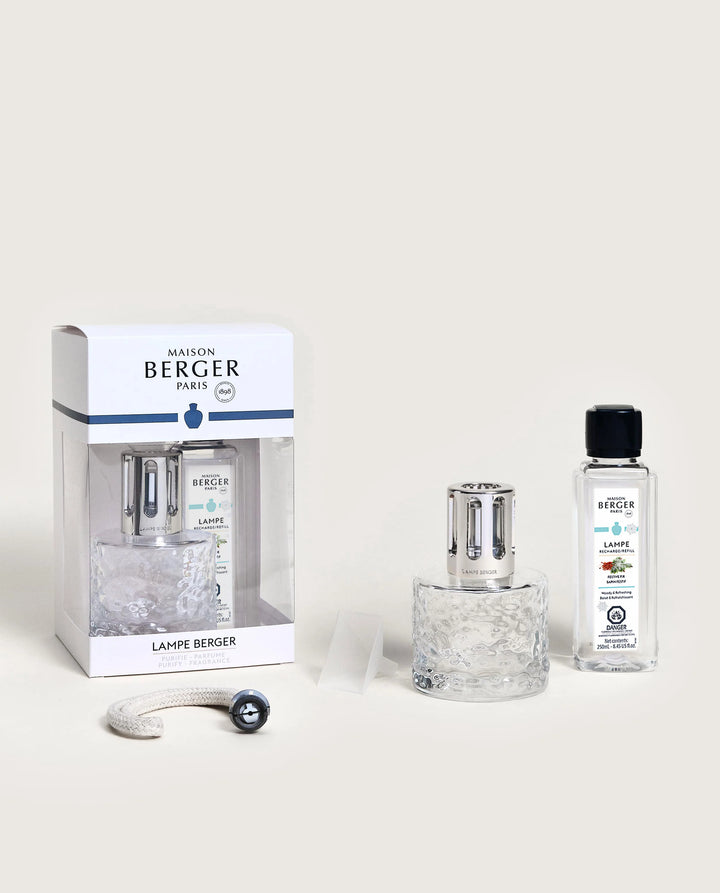 Lampe Berger | Mirage Lamp Gift Set | Clear