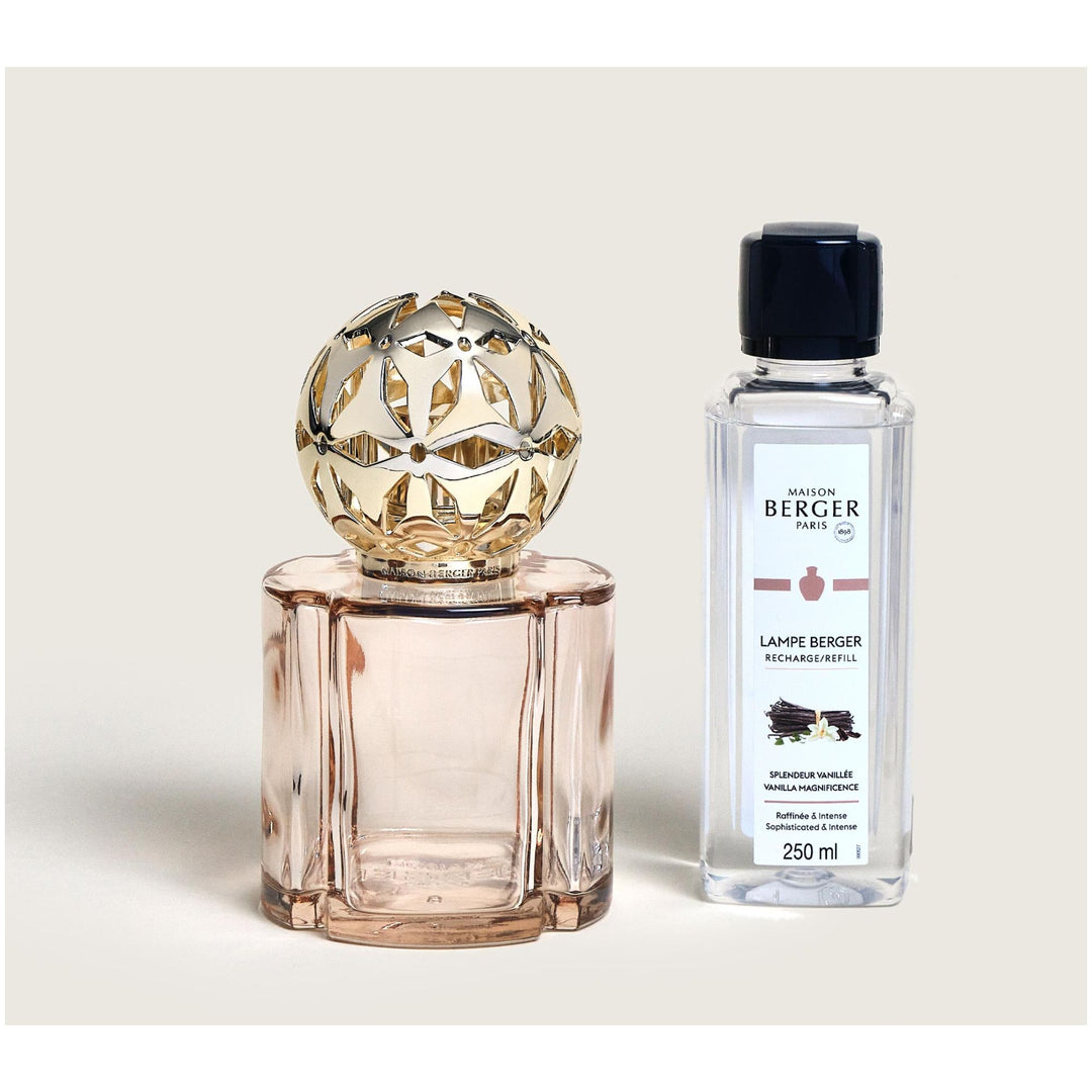 Lampe Berger Pomelis Gift Set  Beige with Vanilla Magnificence fuel