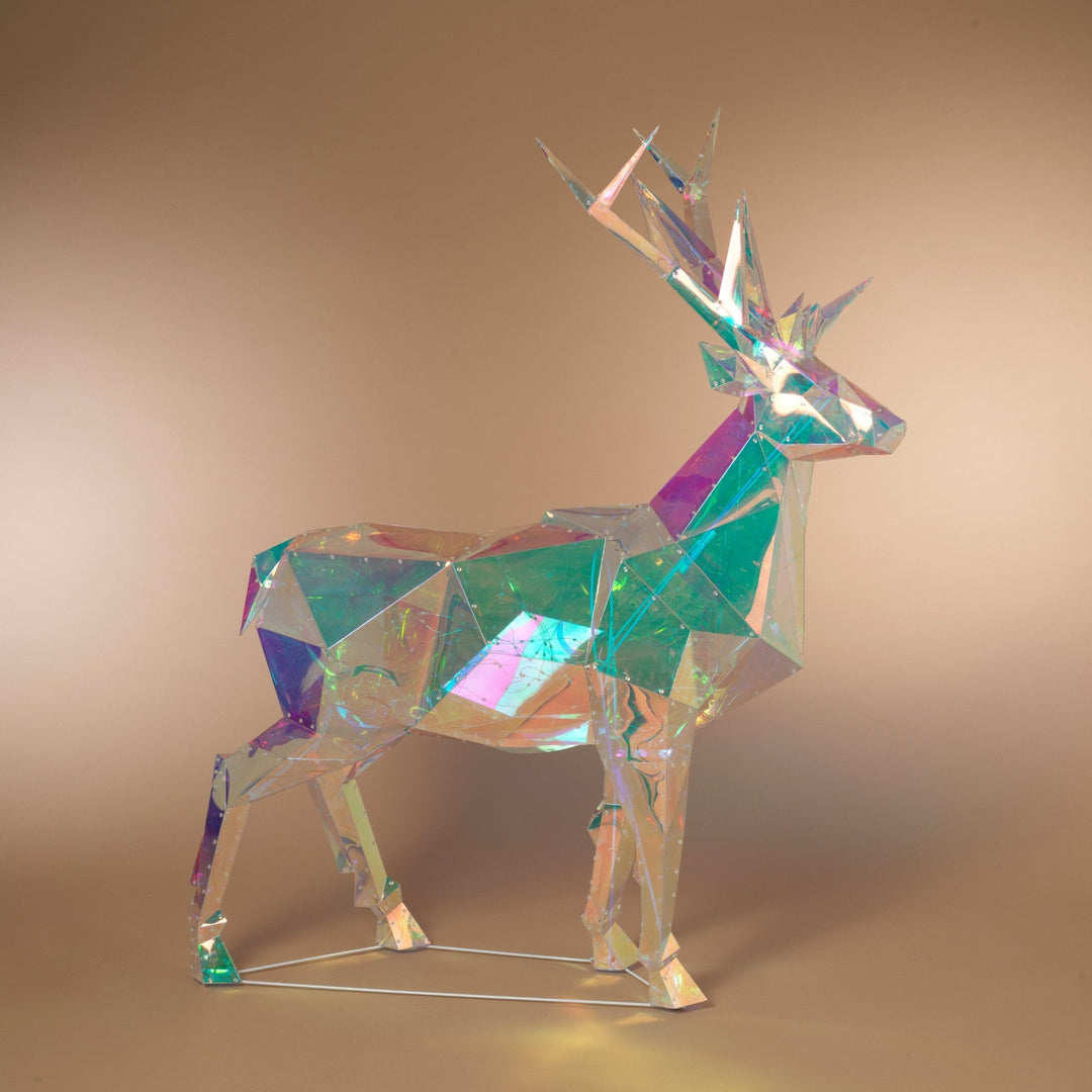 Lighted Holographic Deer