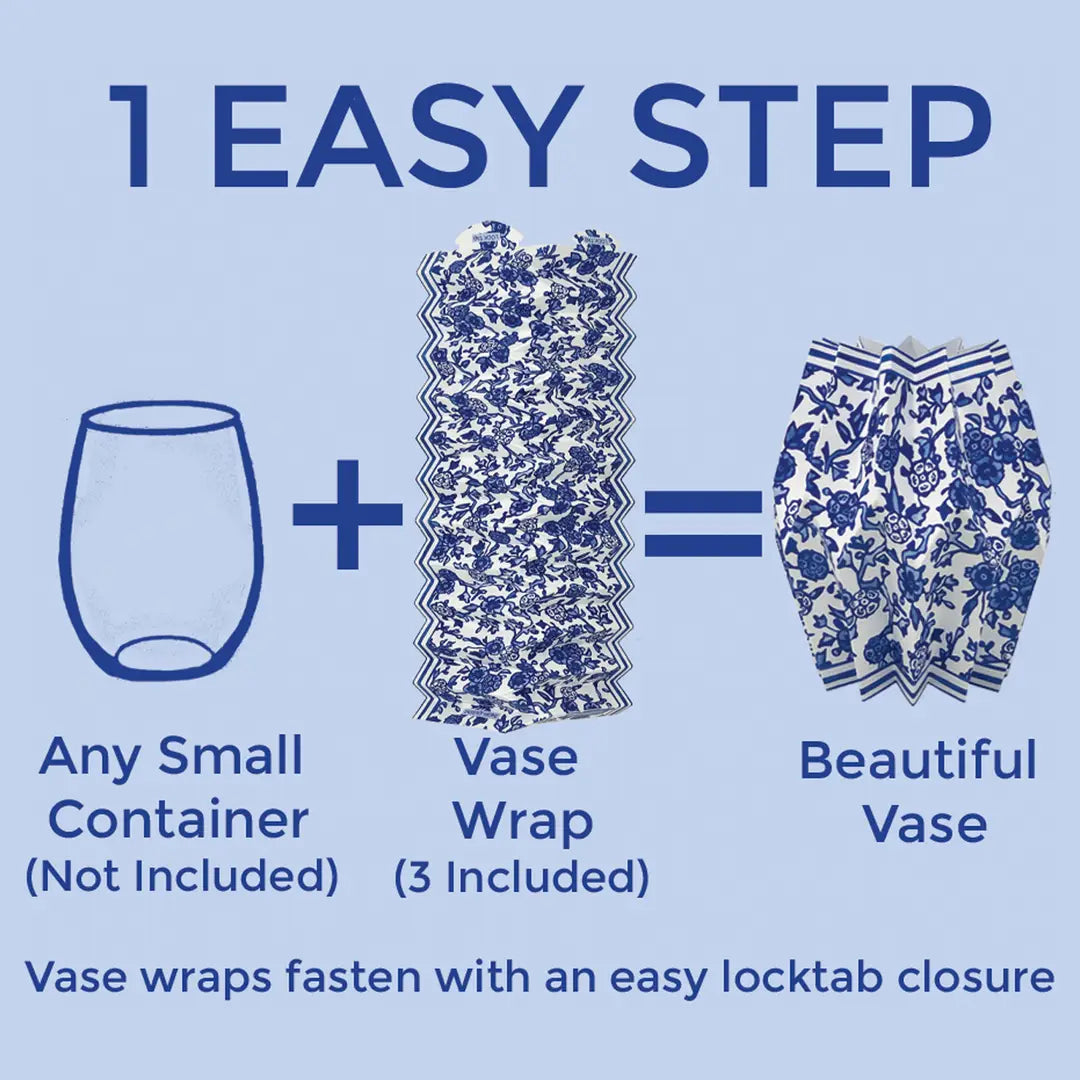 How to Use Paper Vase Wrap